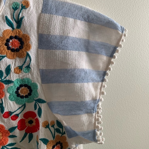 An adorable Roolee spring or summer top. No worn areas. - Picture 5 of 11